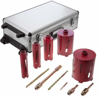 Abracs 5 Piece Dry Diamond Core Bit Set