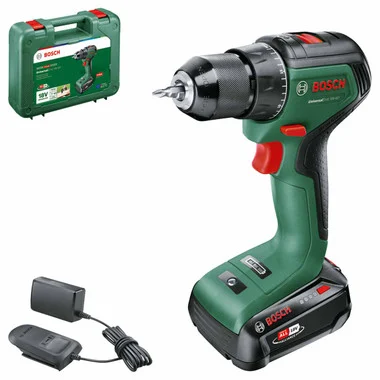 Bosch 06039D7070 UniversalDrill 18V-60 Cordless Drill Driver with 1x PBA 2.0Ah Battery