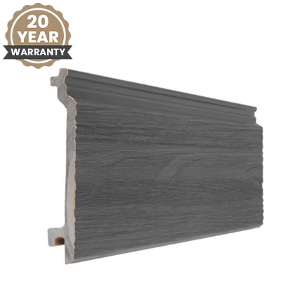 C-Clad Capped Composite Woodgrain Effect Cladding Board 21mm x 150mm x 3.6m - All Colours