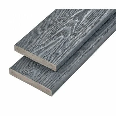 Cladco Capstock PVC ASA Premium Woodgrain Effect Decking Board 200mm x 32mm x 3.6m - All Colours