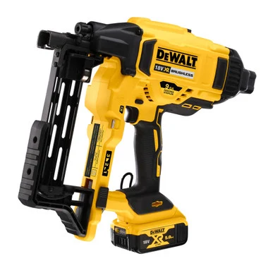 DeWalt DCFS950P2-GB 18V XR Brushless Fencing Stapler with 2x 5.0Ah Batteries