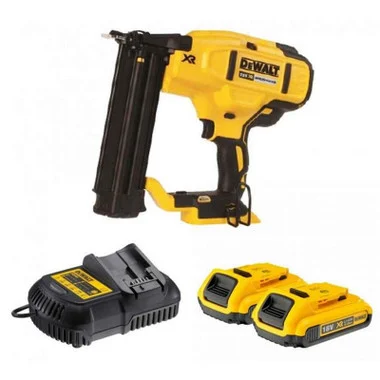 DeWalt DCN680D2-GB 18V XR Brushless Brad Nailer with 2x 2.0Ah Batteries
