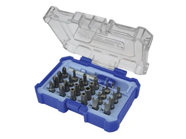 Faithfull FAISBSET25S Quick Change S2 Security Bit Set 25 Piece