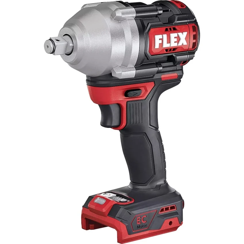 FLEX 18V IW 1/2" 750 18.0-EC C – 18V Cordless Impact Wrench, 750 Nm