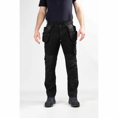 Helly Hansen 36460-67960-07 Oxford Construction Trouser, Black (Size 37.5")