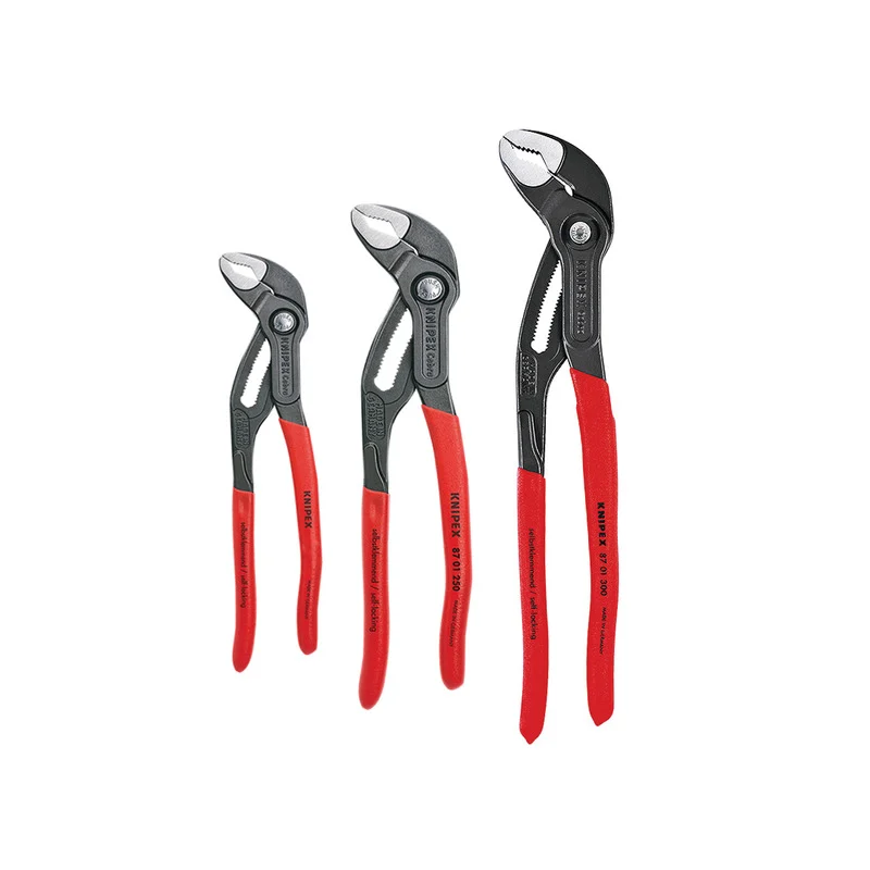 Knipex 002009V02 3pc Cobra Water Pump Pliers Set