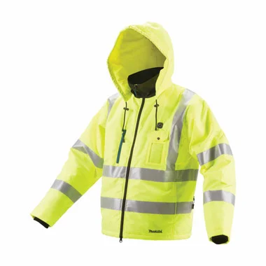 Makita DCJ206ZM 14.4V/18V LXT High Visibility Heated Jacket (Size M)