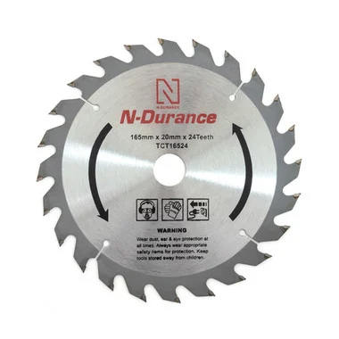 N-Durance TCT16524 TCT Circular Saw Blade 165 x 20mm 24T