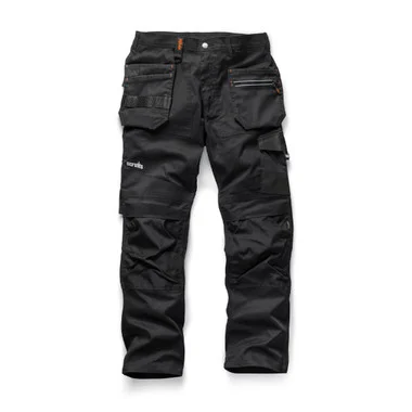 Scruffs T54490 Trade Flex Trousers (Black)