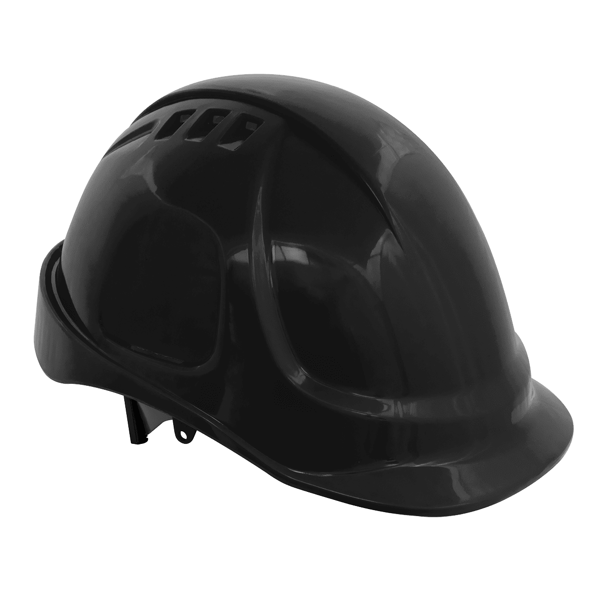 Sealey 502BLK Safety Helmet - Vented (Black)