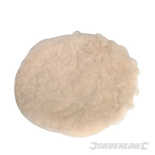 Silverline Hook and Loop Lambswool Bonnet 125mm - 107968