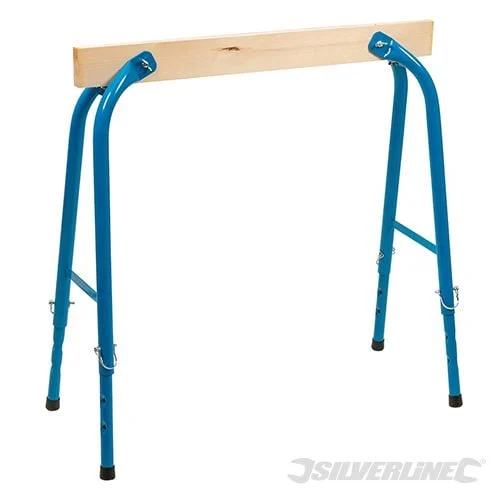 Silverline Wood Adjustable Trestle 150kg - 513446