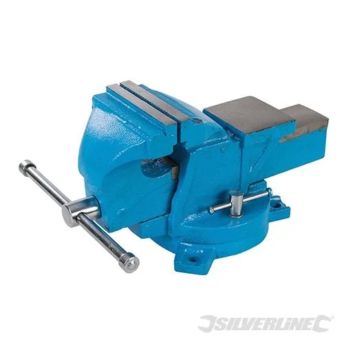 Silverline Workshop Vice Swivel Base 120mm / 8kg