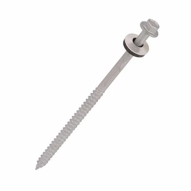 TechFast 6.3 x 150mm Composite Sheet to Timber Hex Screw T17 Gash Point TFHW16GP63150 (50 Box)