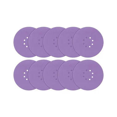 Trend AB/125/240A Aluminium Oxide Orbital Sanding Disc 125mm x 240G (10 Pack)