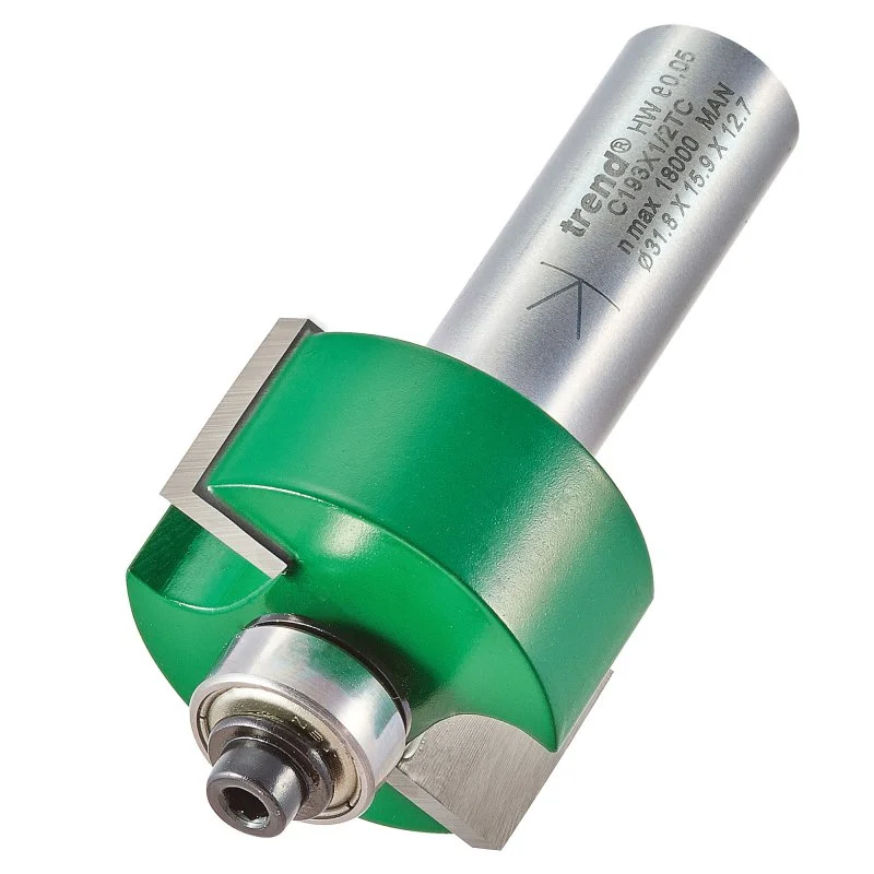 Trend C193X12 TC G/rebater 9.5mm & 11.1mm X 15.9mm Cut 31.8mm Dia