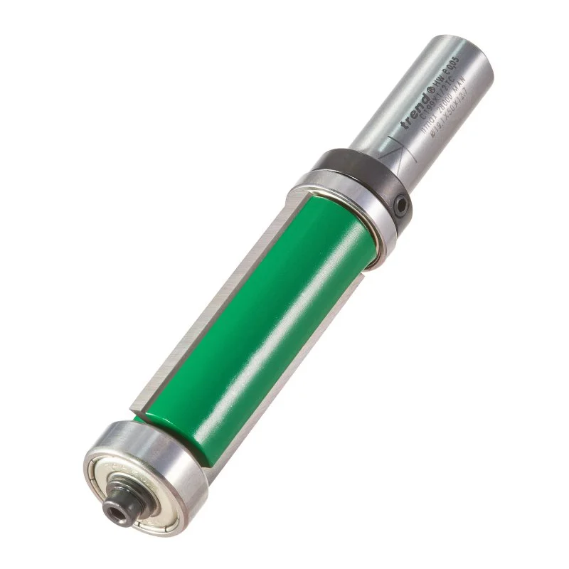 Trend C199X12 TC Double Guided Trimmer 50mm Cut X 19.1mm Dia